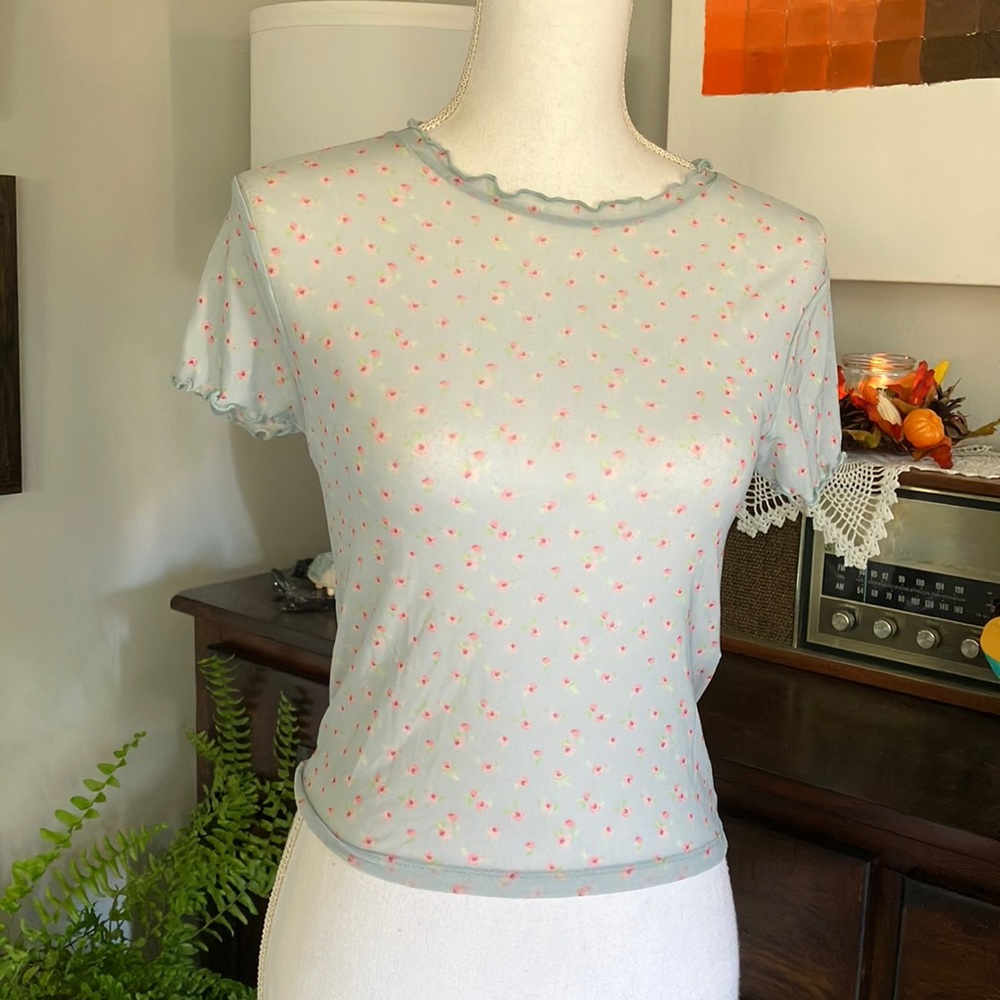 Primark transparent soft tee size XS